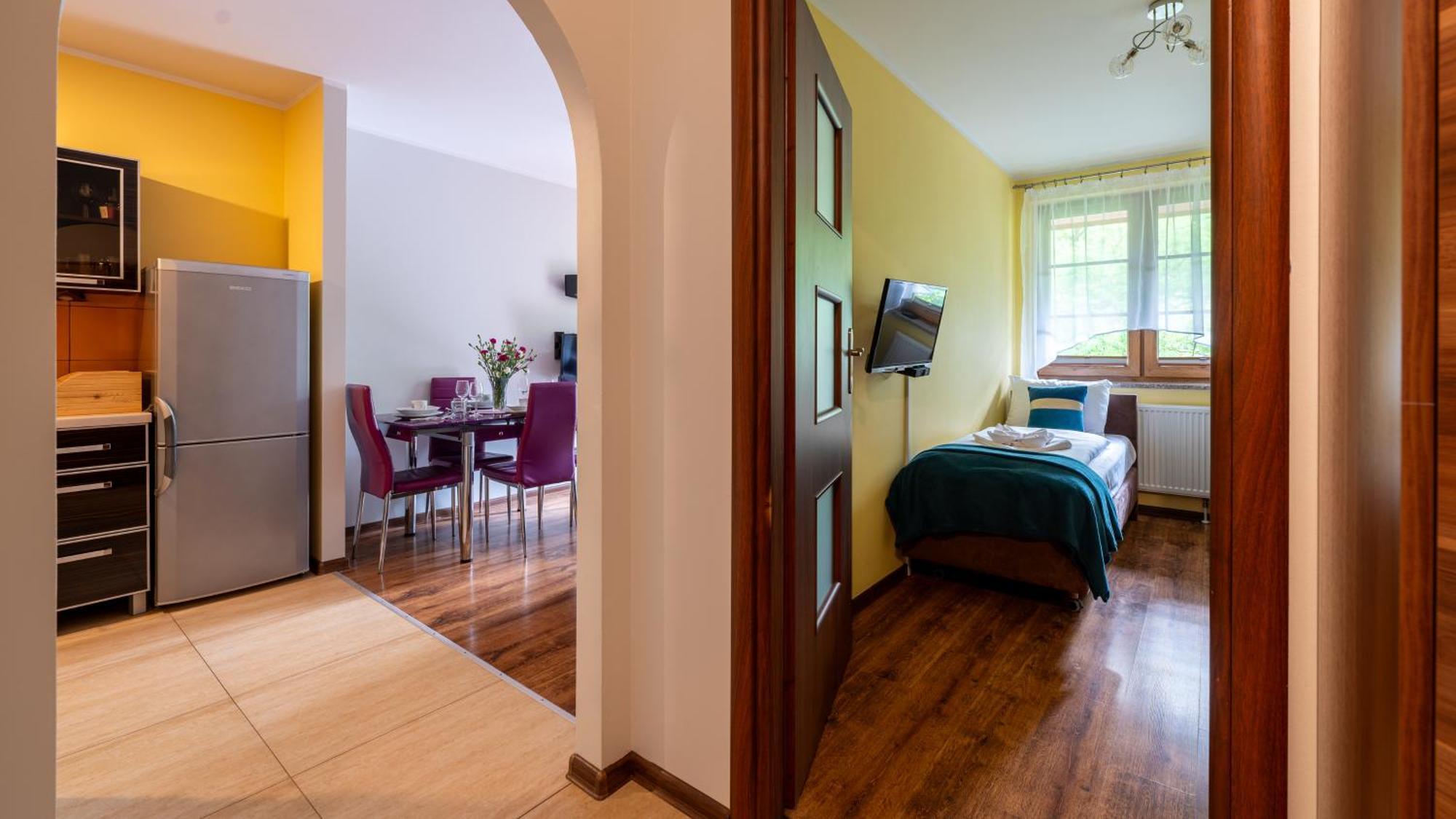 Apartamenty Sun & Snow Lesny Dom 卡尔帕奇 外观 照片